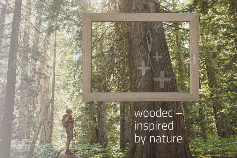 Okna otwarte na naturalne piękno czyli nowe dekory WOODEC w ofercie VIKKING